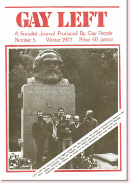 Gay Left Issue 5 cover