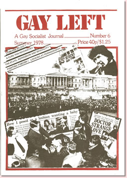Gay Left Issue 6 cover