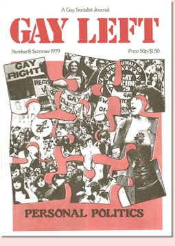Gay Left Issue 8 cover